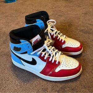 Jordan 1 Retro OG High Fearless Size 7.5 WORN CK5666-100 Authentic Men’s Shoe